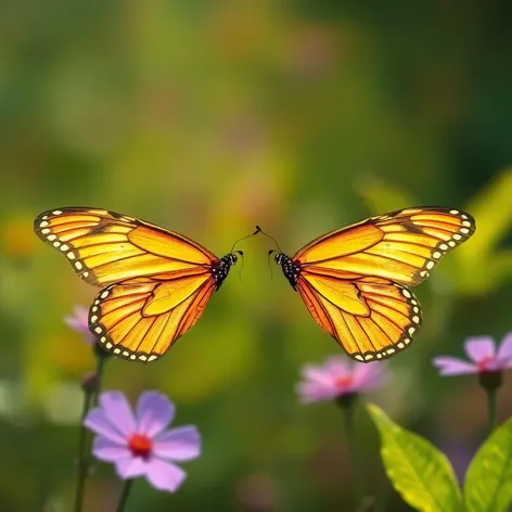 butterflies outline