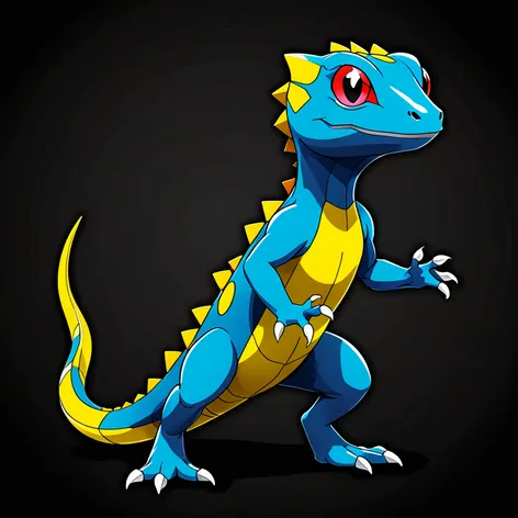 pokemon style Gecko