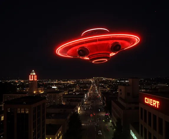 UFO that has speakers