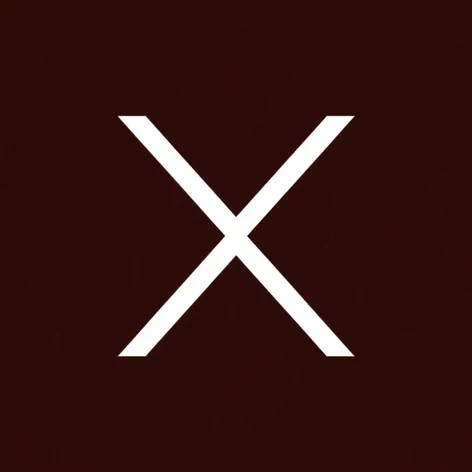 x symbol