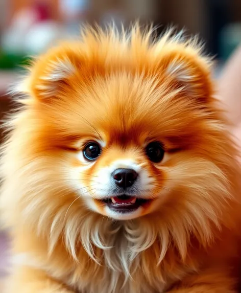 pomeranian lion cut