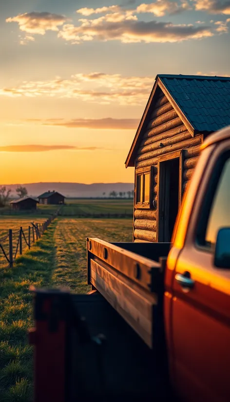 house in truck