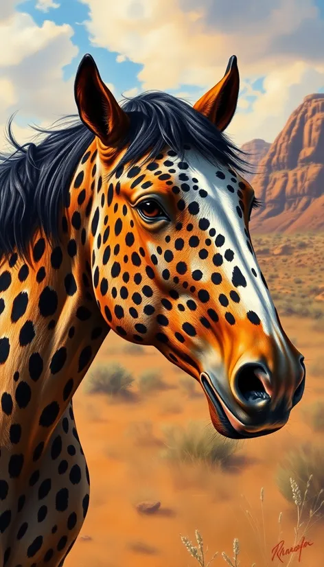 leopard appaloosa horse