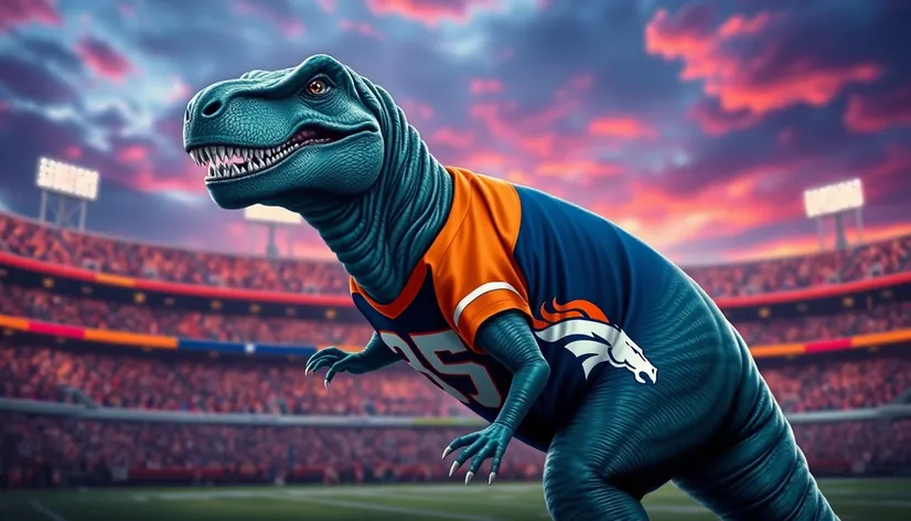 denver bronco dinosaur