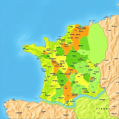 map brittany regions