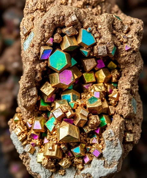 wild bismuth crystals