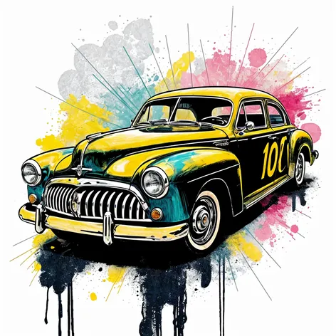 car ink art