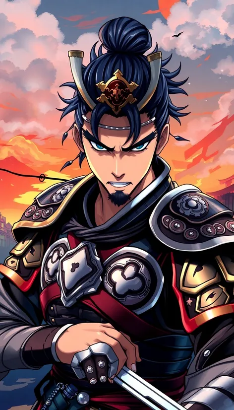 male anime samurai