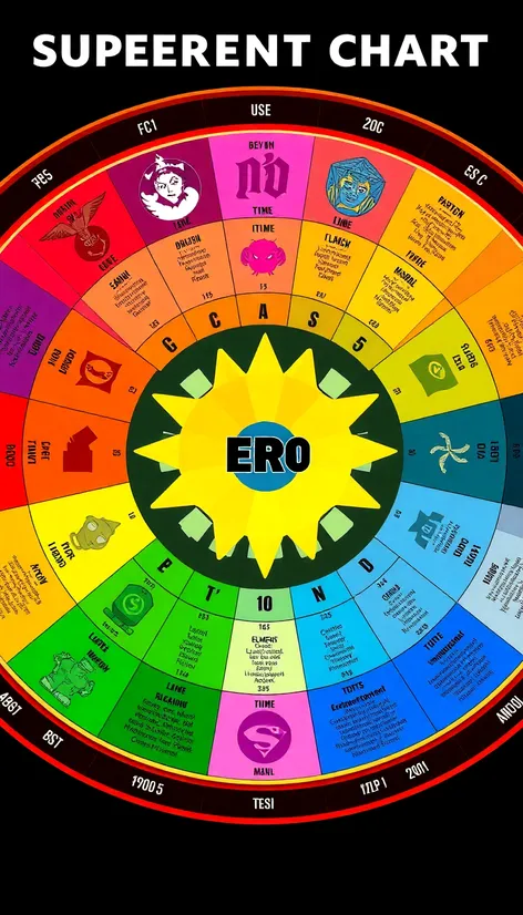 super hero elemental chart