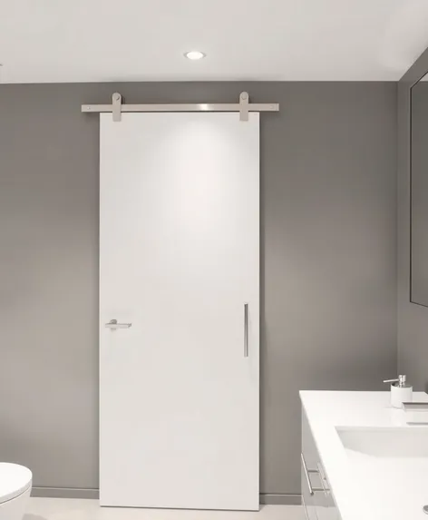 sliding bathroom door