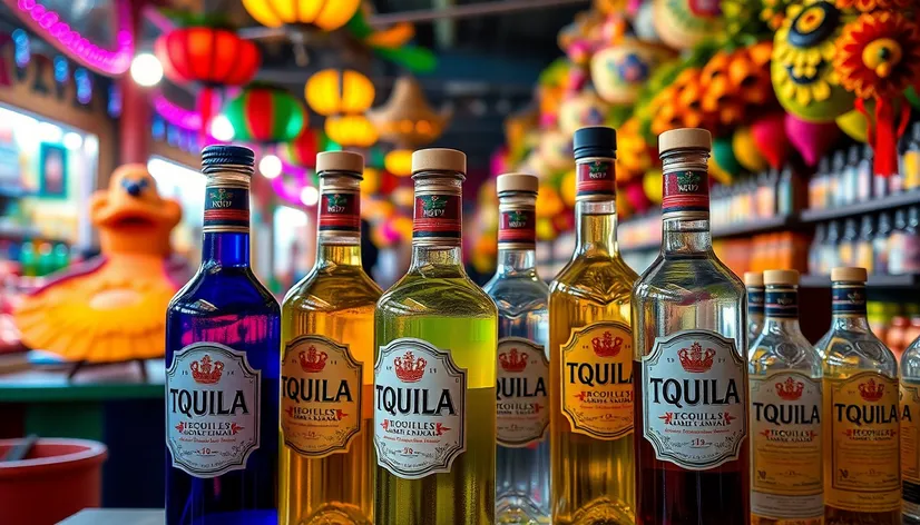 botellas de tequila