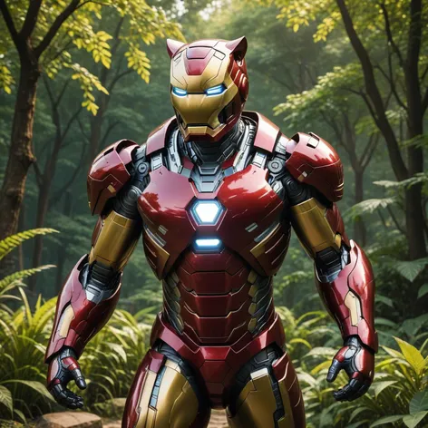 Tigers wite iron man