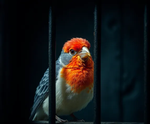 bird in jail