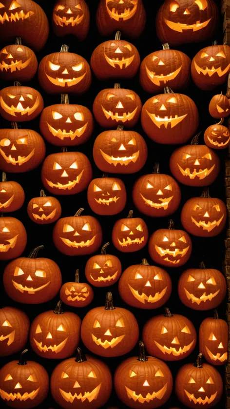 jack o lantern faces