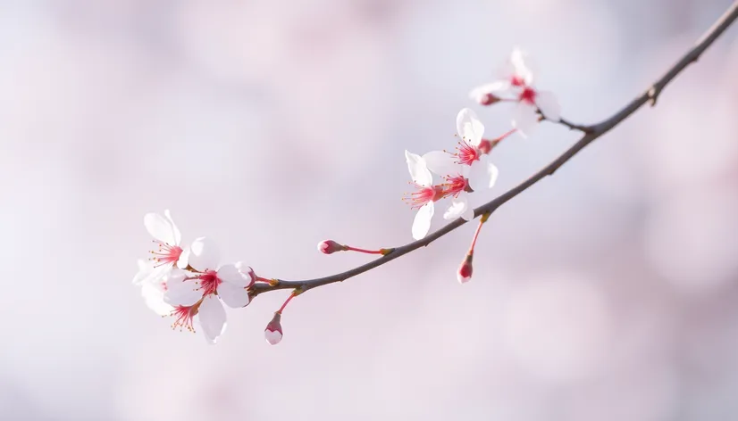 cherry blossom branch