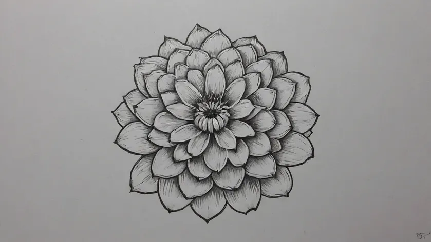 simple flower drawings