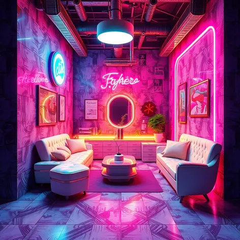 vaporwave aesthetic room