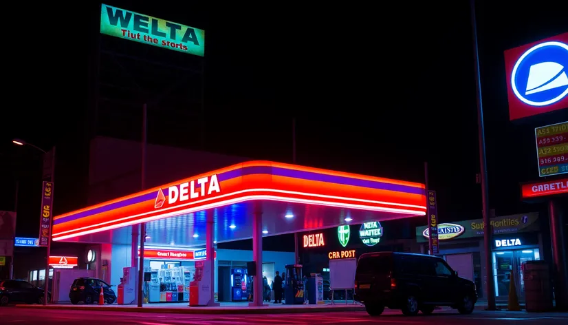 delta gas station