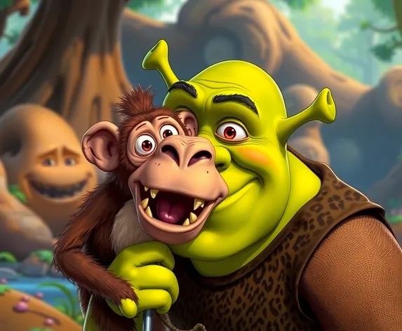 monkey shrek