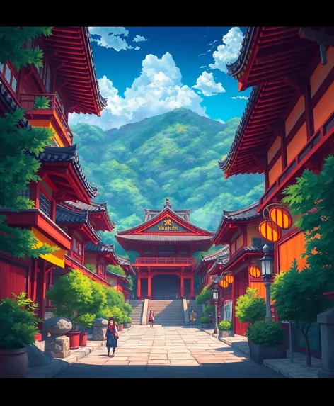 anime scenery