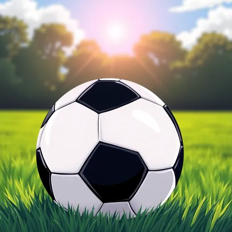 soccer ball cartoon