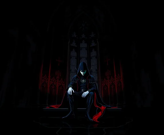 alucard sitting