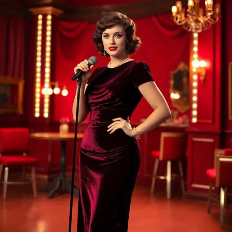 lounge singer dress