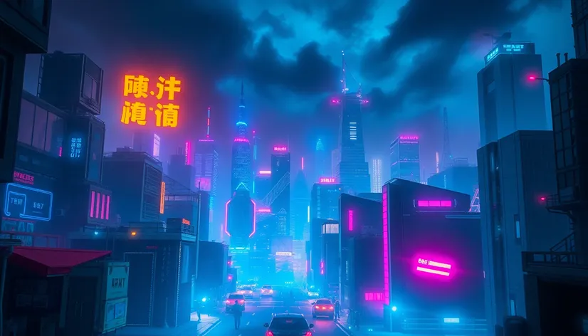 cyberpunk drifting