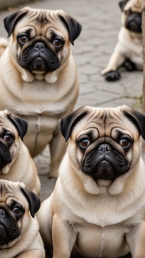 fat pugs