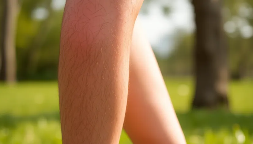 hairy leg