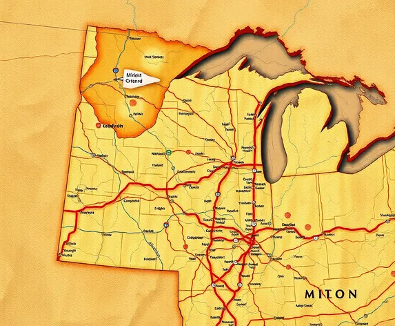 map of midwest