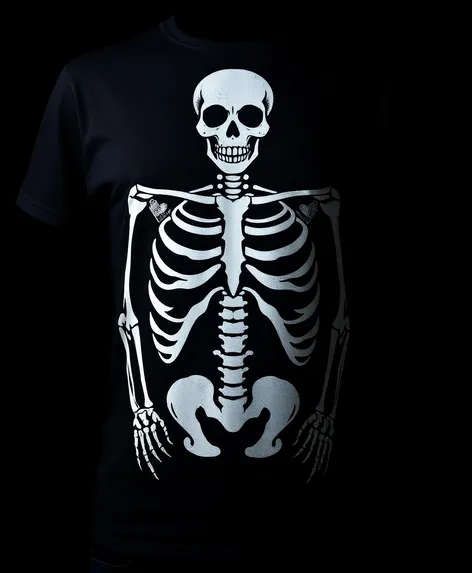 skeleton t shirt