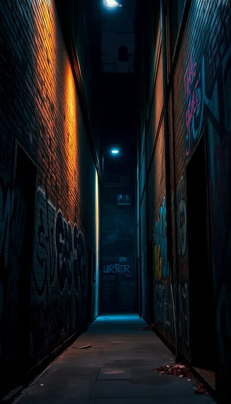 alleyway drawing