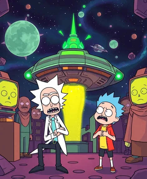 rick and morty pics