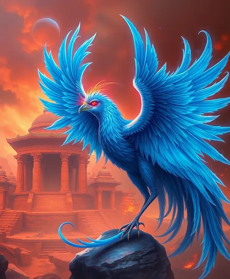 blue phoenix