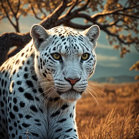 white panther