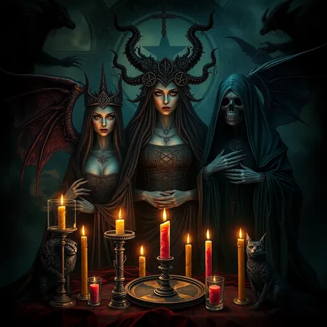 hecate mother maiden crone