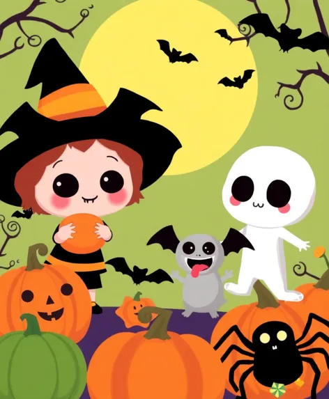 cute halloween drawings