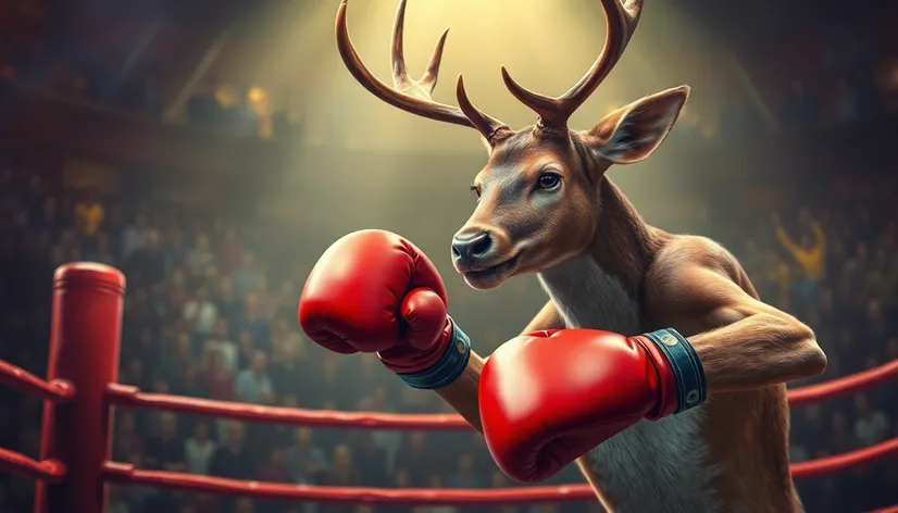 deer boxing