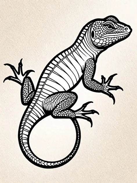 lizard tattoo