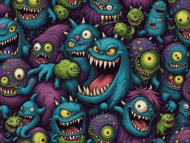 monster wallpaper