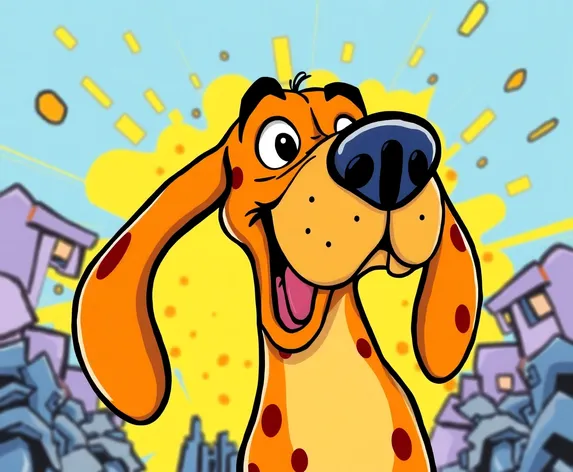 cartoon bloodhound