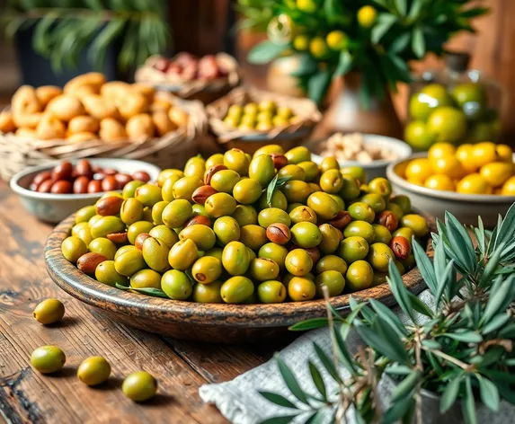 green olive buffet