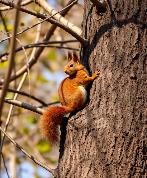 squirrel on tree