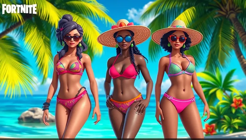 fortnite bikini skins