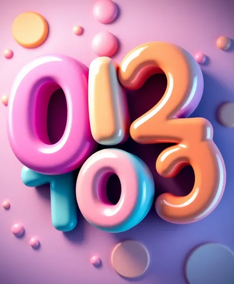 14 cute numbers clipart