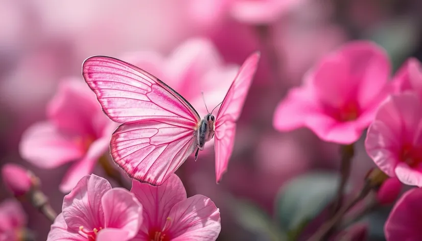 butterfly pink