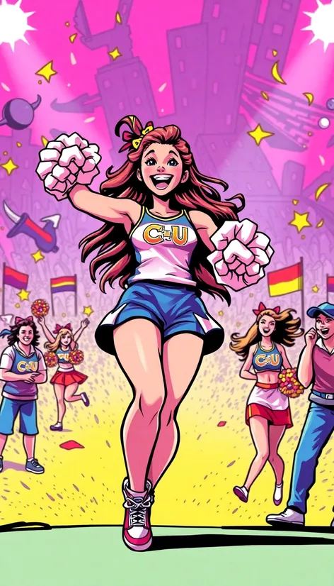 cheerleader comic