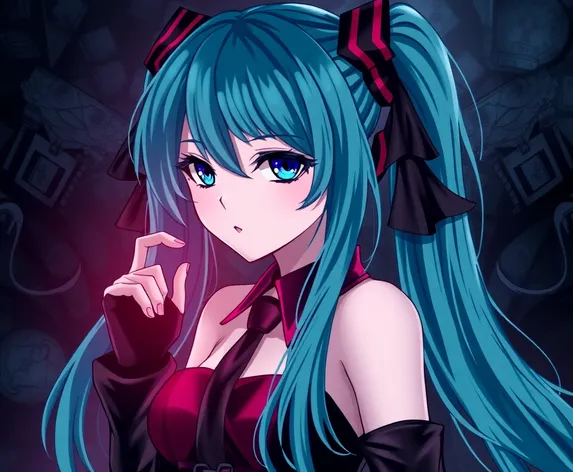 goth hatsune miku