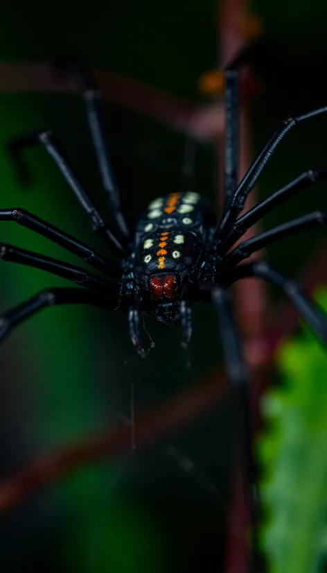 pictures black widow spider